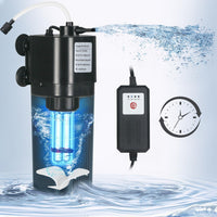 TARARIUM U-V Aquarium Filter for Fish Turtle Tank - Extra Small fit 10-20Gal
