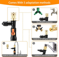 Gravel Vacuum for Aquarium Water Changer Fish Tank Cleaning Tools - 50ft - image 4