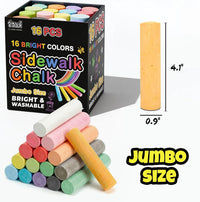 160 PCS Sidewalk Chalk for Kids, 14 Colors - 16 - image 4