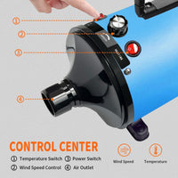 Dog Dryer for Pet Grooming, High-Velocity Force Blow Dryer – Essentials for Dogs - Blue - image 4