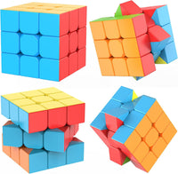 3x3 Speed Cube Stickerless with Stand & Tutorial Toy Gift for Boys - 3x3 Speed Cube - image 4