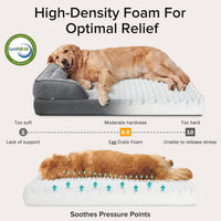 Orthopedic Dog Beds Large Sized - Grey / M (28"x 23"x 6.5") - image 2