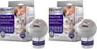 FELIWAY Optimum Cat, Enhanced Calming Pheromone Diffuser, 30 Day Starter Kit (48 mL), Translucent (Pack of 2)