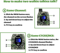 Retevis RT628 Walkie Talkies for Kids - Camouflage / 2 - image 4