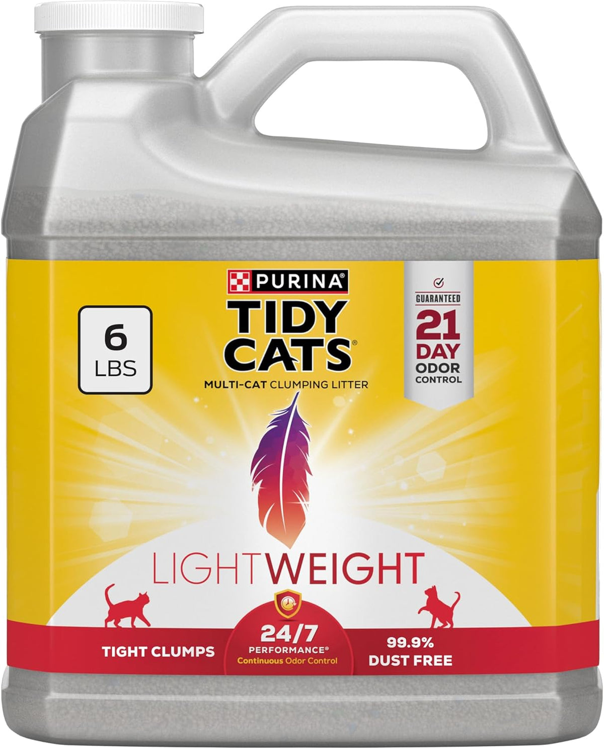 Purina Tidy Cats LightWeight 24/7 Performance Odor control