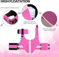 Queenmore XS Dog Life Jacket - X-Small / Pink/Fuchsia - image 3