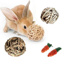 Hamiledyi Rabbit Seagrass Activity Mat Bunny Mat Rabbit Enrichment Toys Rabbit Chew Toys for Teeth Seagrass Protector Mat Small Animal Toys for Rabbit Bunny Chinchilla Guinea Pigs Rodent Pets