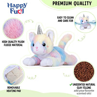 Bunny Microwavable & Weighted Stuffed Animals - Kitty Unicorn - image 2