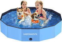 Meowant Extra Large Dog Pool Foldable 97'' - XL-63'' × 12''