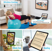 AOCWEI 10 inch kids tablet in cyan drop-proof EVA case with stand - view 15