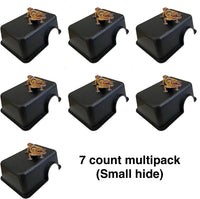 Plastic Reptile Hide Box for Leopard Geckos, Snakes, Lizards - Small (7ct) - image 2
