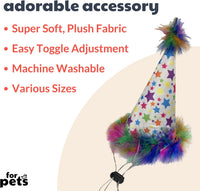 Huxley & Kent Party Crown Hat for Dogs & Cats - Small / Superstar