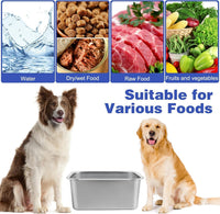 3 Gallon Large Dog Water Bowl, Stainless Steel Bowl, Giant Dogs – Essentials for Dogs - 1PCS(Original Color) / 2 Gallons - image 4