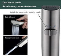 Tub faucet spayer attachment,Bathtub Shower Head Sink-Faucet with 5 Adapters, 79" Hose for Pet Dog Rinse, Baby Bath & Hair washing, ON/OFF Extension for Tub Faucet, Utility Sink, Garden,Bathroom