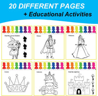 ALNETI Paint with Water Coloring Books for Toddlers - FOR GIRLS / Art Paper - image 2