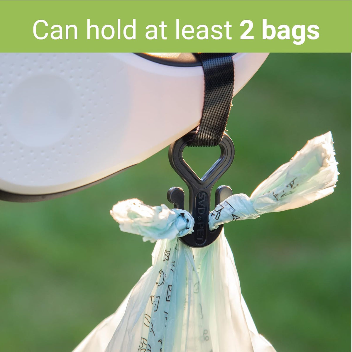 SVD.PET Dog Poop Bag Holder, Waste Bag Holder - 1 Count (Pack of 1) / Black - image 3