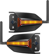 AUTO-VOX RV Backup Camera Wireless System: Left/Right Side Cameras, Adjustable Angle with IR Night Vision, IP69K Waterproof, Works Only with WF1, for Class A/B/C Motorhome, 5th Wheel, Travel Trailer