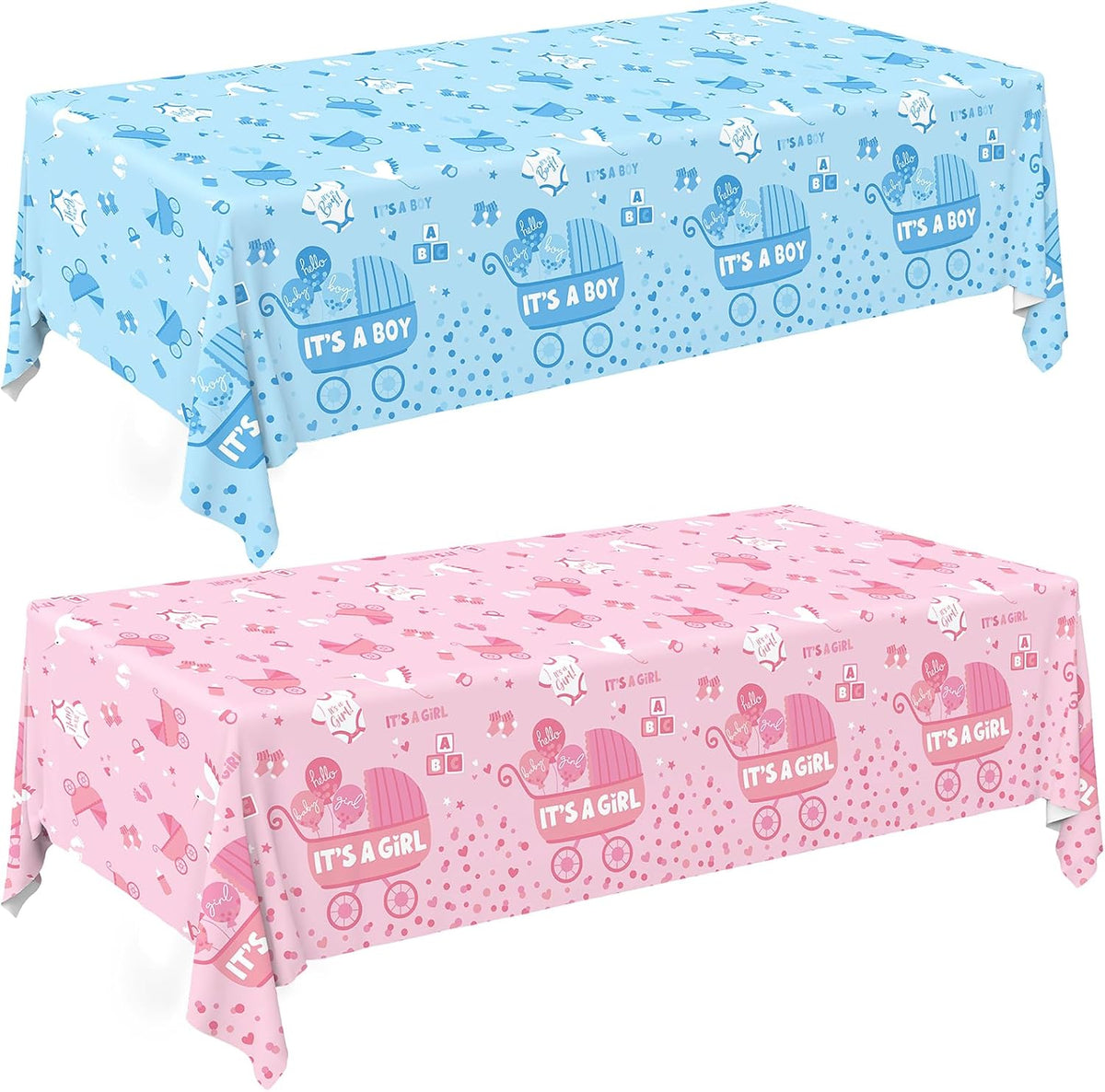 Gatherfun Ice Cream Party Supplies: 2-Pack Ice Cream Birthday Party - Gender Reveal