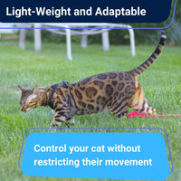 Houdini Escape Proof Cat Harness and Leash – Essentials for Cats - Vegan Leather / XL - image 4