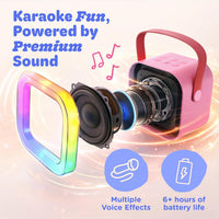 Move2Play, Halloween Karaoke Machine for Kids - Pink Pop - image 3