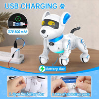 Dwi Dowellin Robot Dog Toy - Blue - image 3