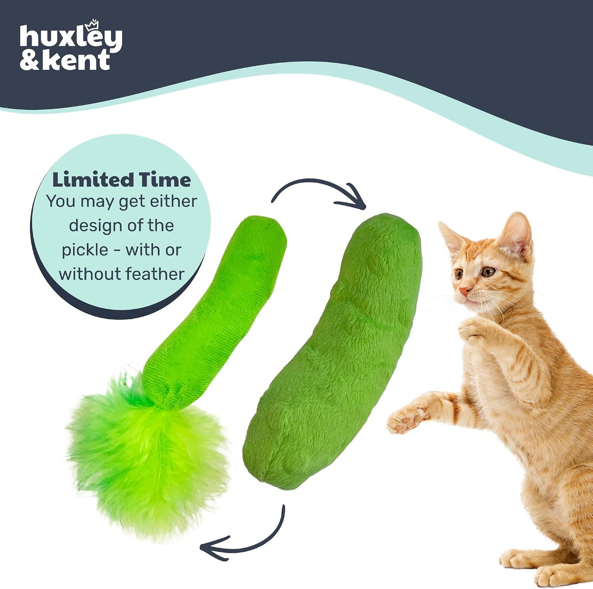 Huxley & Kent Plush Cat Toy - Pickle - image 2