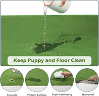 INVENHO Washable Pee Pads for Dogs 72"x72" Reusable Dog Pads Extra Large Upgrade Non-Slip Dog Pee Pads Heavy Absorbency Puppy Pee Pads Quick Dry Whelping Pads/Waterproof Puppy Training Pad