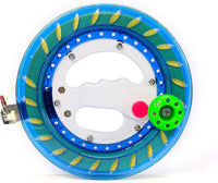 E-TING kite string reel with 1000ft of 3-strand line, 8 inch transparent wheel and safety lock - view 3