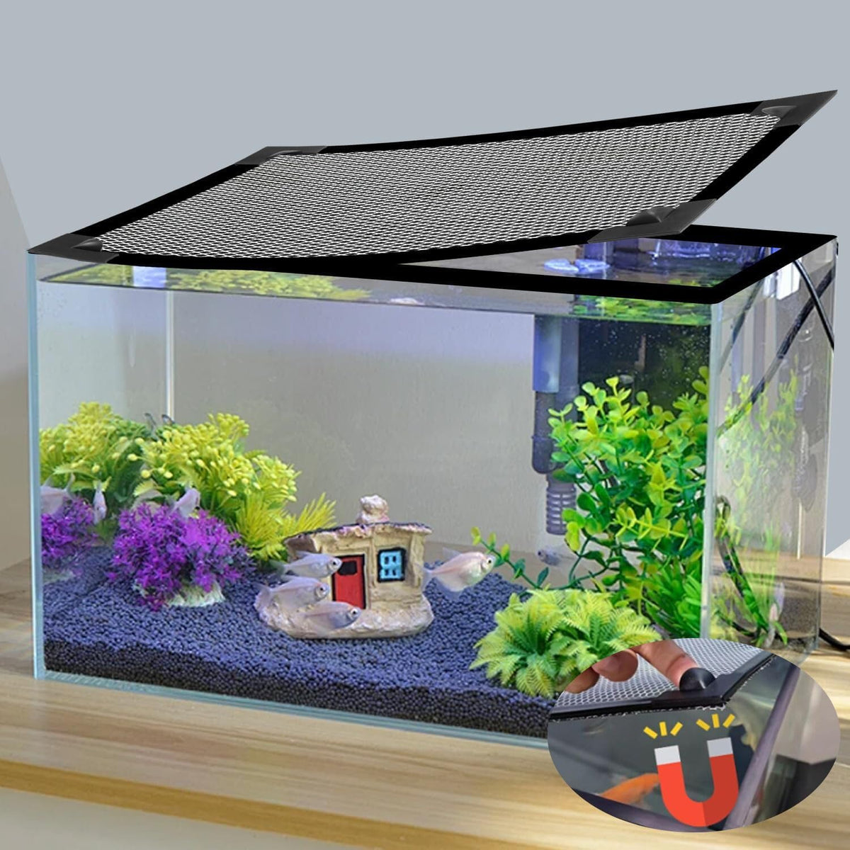 Magnetic Aquarium Cover Lid