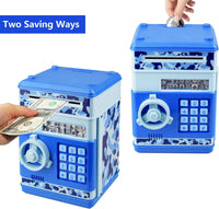 HUSAN rose gold electronic ATM piggy bank for kids with password keypad - view 16