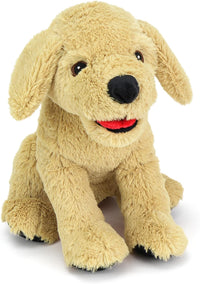 LotFancy Dog Stuffed Animals Plush - Beige / 12 inch