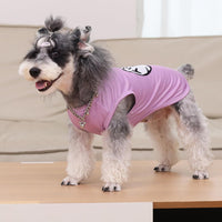 CuteBone Dog Shirts 2-Pack Soft Pet Clothes Breathable Summer Vest - Small / Girl thing 1 thing 2 - image 3