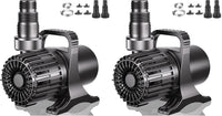 350W 7000 GPH Pond Pump, Ultra Quiet Heavy Duty Submersible Water Pump for Koi Ponds, Fountains - 3200GPH-175W (Pack of 2)