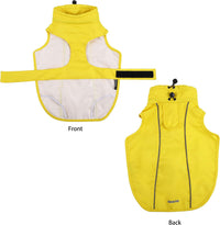 Adjustable Waterproof Dog Raincoat for Dogs - Yellow / Medium(13-22lb) - image 2