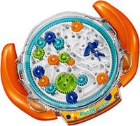 JRD&BS WINL blue 3D maze ball puzzle with clear acrylic shell and gear rings - view 2