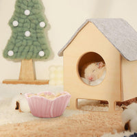 Small Ceramic Pet Hamster Bowl - s,1pc / Pink - image 2