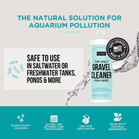 Natural Rapport Aquarium Gravel Cleaner, No-Vacuum Waste Reducer - 4 Fl Oz (Pack of 1) - image 4