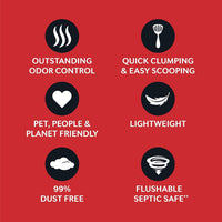World's Best Cat Litter, Multiple Cat, Unscented, Odor Control - 32 lb - image 4