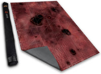 Lighter Creative 44 x 60 gridded WH40K battle mat, Iron Underhive print - view 5