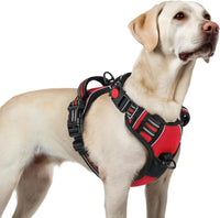 rabbitgoo Dog Harness for Large - Red / Large
