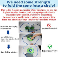 Hard & Heavy Plastic Dog Cone Collar Alternative for Lab Golden GSD (Small&Medium Sized),Pet Neck Head Protective Cone Anti-Lick, Adjustable Elizabethan Recovery Collar Cone of Shame for Healing