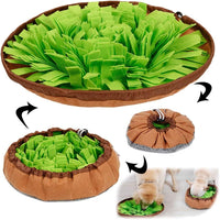 AWOOF Pet Snuffle Mat for Dogs - green