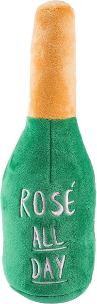 Haute Diggity Dog Woofford Reserve Bottle Plush Dog Toy - Clicquot Rose (Deep Green) / X Large - image 2