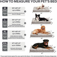 JOEJOY Dog Bed for Large Dogs - M (30x20) / Coffee - image 3