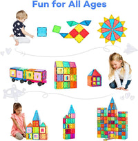 Anbalulu 134PCS Magnetic Building Tiles - 30PCS - image 3