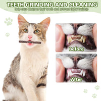6 Pack Silvervine Sticks for Cat, Natural Catnip Toys – Essentials for Cats - 6 Pack - image 4