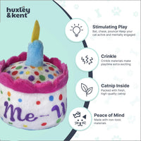 Huxley & Kent Plush Cat Toy - Mewow Cake - image 4