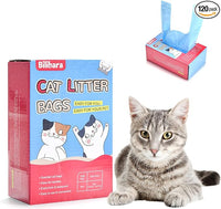 Cat Litter Bags, 120 Count, Ultra Thick, Scented, Leak-Proof, Disposable, 15 Liters Capacity