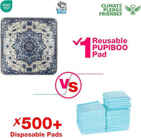 Washable Pee Pads for Dogs - XXL (1 Pack) 6 FT X 6 FT Super Absorbent Reusable Puppy Training Pads - 100% Waterproof, Leak-Proof & Non-Slip Whelping Pads for Pet Housebreaking