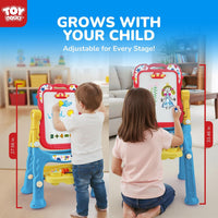 STEAM Life Kids Easel, Pink & Purple - Primary Color - image 2